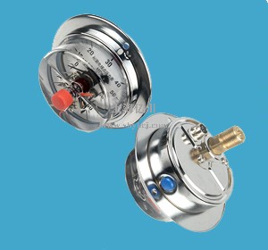 億川高新YNXC-60ZT/100ZT/150ZT軸向帶邊耐震電接點(diǎn)壓力表